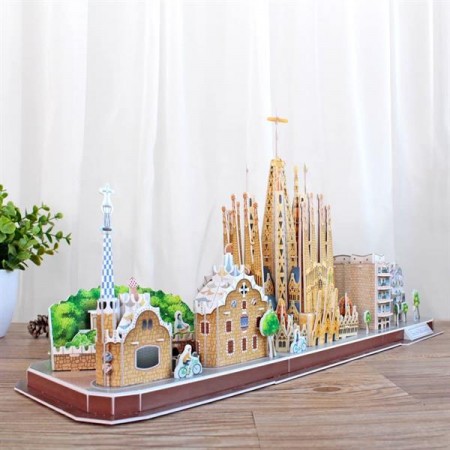 3D пазл CubicFun City Line Барселона MC256h 3D пазл CubicFun City Line Барселона MC256h