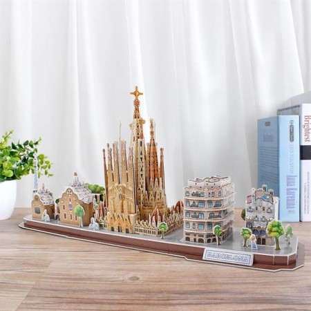 3D пазл CubicFun City Line Барселона MC256h 3D пазл CubicFun City Line Барселона MC256h