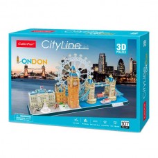 3D пазл CubicFun City Line Лондон MC253h 