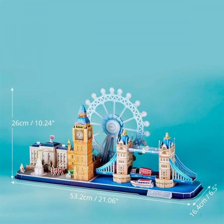 3D пазл CubicFun City Line Лондон MC253h 3D пазл CubicFun City Line Лондон MC253h