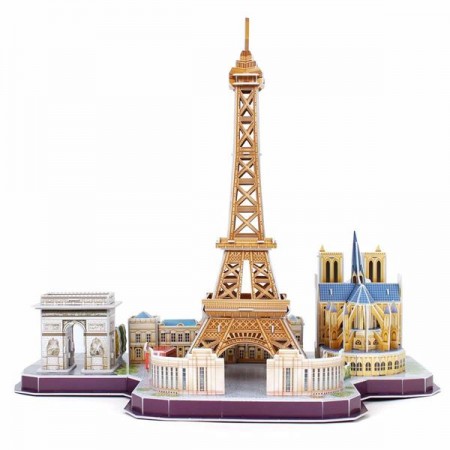 3D пазл CubicFun City Line Париж MC254h 3D пазл CubicFun City Line Париж MC254h