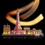 3D пазл CubicFun City Line с LED-подсветкой Париж L525h 3D пазл CubicFun City Line с LED-подсветкой Париж L525h