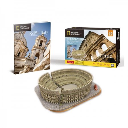 3D пазл CubicFun National Geographic Колизей DS0976h 3D пазл CubicFun National Geographic Колизей DS0976h