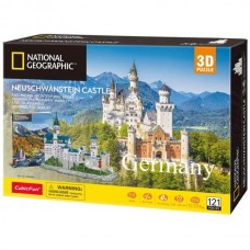 3D пазл CubicFun National Geographic Замок Нойшванштайн DS0990h 