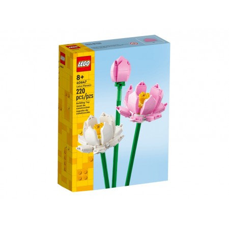 Конструктор LEGO Botanicals Цветы лотоса, 220 деталей 40647 Конструктор LEGO Botanicals Цветы лотоса, 220 деталей 40647