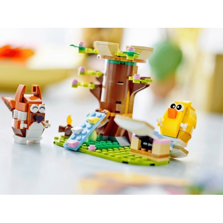 Конструктор LEGO Iconic Весняний майданчик для тварин, 172 деталі 40709 Конструктор LEGO Iconic Весняний майданчик для тварин, 172 деталі 40709