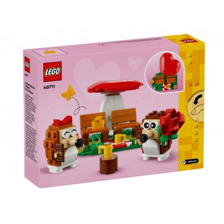 Конструктор LEGO Icons Романтический пикник ежиков, 166 деталей 40711 Конструктор LEGO Icons Романтический пикник ежиков, 166 деталей 40711