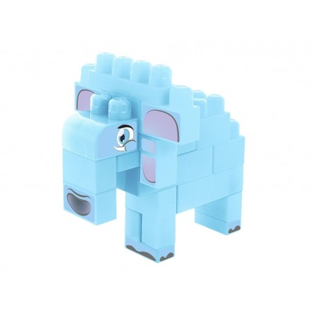 Baby Blocks конструктор Сафари – слон Wader 41502 Baby Blocks конструктор Сафари – слон Wader 41502