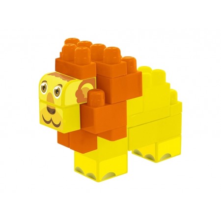 Baby Blocks конструктор Сафарі - лев Wader 41503 Baby Blocks конструктор Сафарі - лев Wader 41503