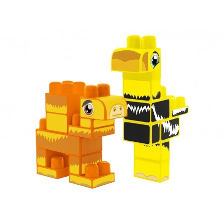 Baby Blocks конструктор Сафарі - страус і верблюд Wader 41504 Baby Blocks конструктор Сафарі - страус і верблюд Wader 41504