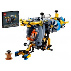 Конструктор LEGO Technic Глубоководная исследовательская подлодка, 413 деталей 42201 Конструктор LEGO Technic Глубоководная исследовательская подлодка, 413 деталей 42201