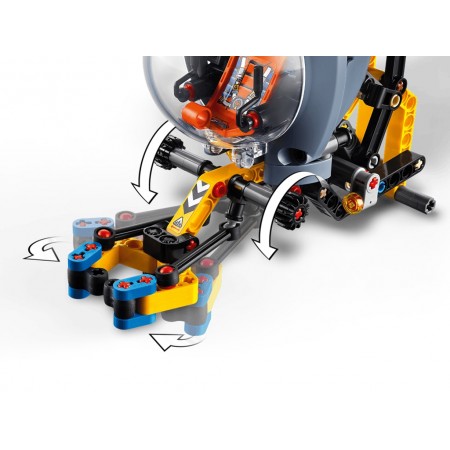 Конструктор LEGO Technic Глибоководний дослідницький підводний човен, 413 деталей 42201 Конструктор LEGO Technic Глибоководний дослідницький підводний човен, 413 деталей 42201