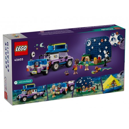 Конструктор LEGO Friends Кемпинговый автомобиль для наблюдения за звездами, 364 детали 42603 Конструктор LEGO Friends Кемпинговый автомобиль для наблюдения за звездами, 364 детали 42603