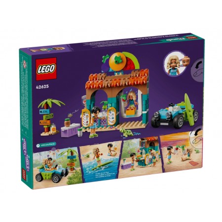 Конструктор LEGO Friends Пляжный лавочка смузи, 213 деталей 42625