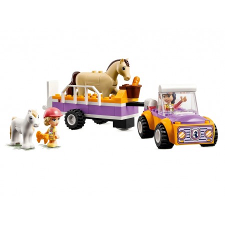 Конструктор Прицеп для лошади и пони 105 деталей, LEGO Friends 68782 42634 Конструктор Прицеп для лошади и пони 105 деталей, LEGO Friends 68782 42634