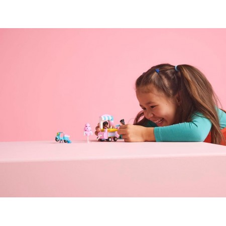 Конструктор LEGO Friends Ятка із солодкою ватою та скутер, 110 деталей 42643 Конструктор LEGO Friends Ятка із солодкою ватою та скутер, 110 деталей 42643