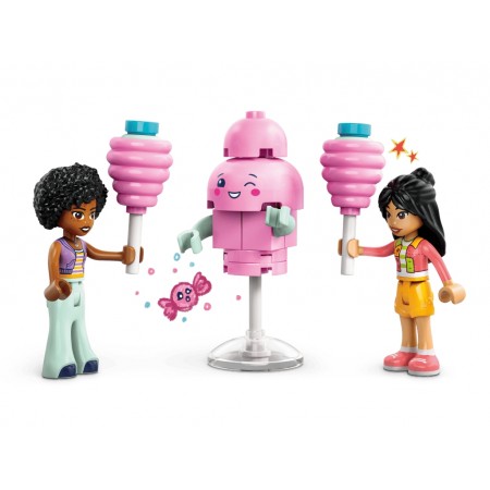 Конструктор LEGO Friends Ятка із солодкою ватою та скутер, 110 деталей 42643 Конструктор LEGO Friends Ятка із солодкою ватою та скутер, 110 деталей 42643