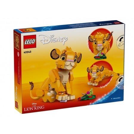 Конструктор LEGO Disney Львенок Симба, 222 детали 43243 Конструктор LEGO Disney Львенок Симба, 222 детали 43243