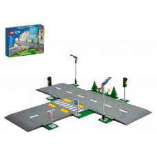 Конструктор LEGO City Дорожные пластины, 112 деталей 60304 Конструктор LEGO City Дорожные пластины, 112 деталей 60304