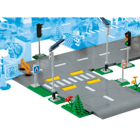 Конструктор LEGO City Дорожные пластины, 112 деталей 60304