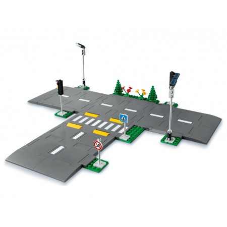 Конструктор LEGO City Дорожные пластины, 112 деталей 60304