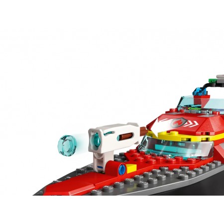 Конструктор LEGO City Лодка пожарной бригады, 144 детали 60373 Конструктор LEGO City Лодка пожарной бригады, 144 детали 60373