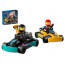 Конструктор LEGO City Картинги и гонщики, 99 деталей 60400