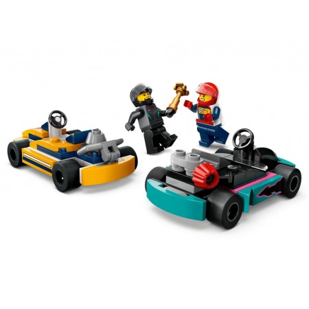 Конструктор LEGO City Картинги и гонщики, 99 деталей 60400