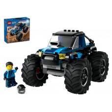 Конструктор LEGO City Синий грузовик-монстр, 148 деталей 60402 Конструктор LEGO City Синий грузовик-монстр, 148 деталей 60402