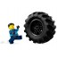 Конструктор LEGO City Синий грузовик-монстр, 148 деталей 60402