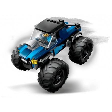 Конструктор LEGO City Синий грузовик-монстр, 148 деталей 60402