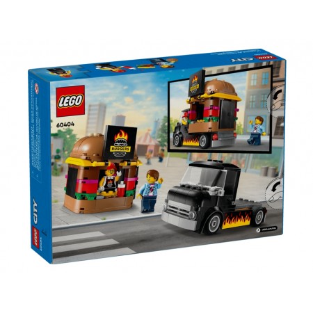 Конструктор LEGO City Бургерная, 194 деталей 60404 Конструктор LEGO City Бургерная, 194 деталей 60404
