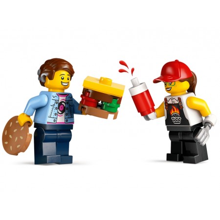 Конструктор LEGO City Бургерная, 194 деталей 60404 Конструктор LEGO City Бургерная, 194 деталей 60404