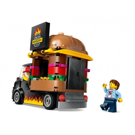 Конструктор LEGO City Бургерная, 194 деталей 60404 Конструктор LEGO City Бургерная, 194 деталей 60404