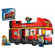 Конструктор LEGO City Красный двухэтажный экскурсионный автобус, 384 детали 60407 Конструктор LEGO City Красный двухэтажный экскурсионный автобус, 384 детали 60407