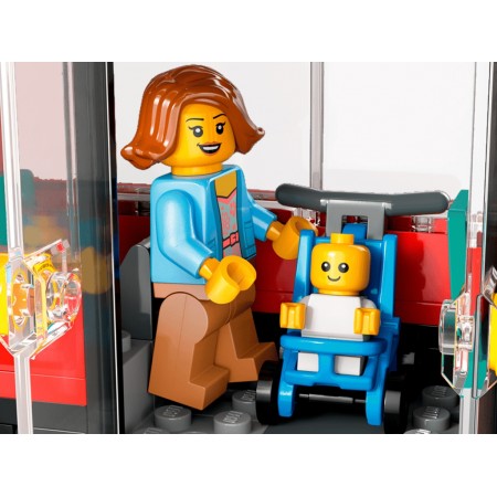 Конструктор LEGO City Красный двухэтажный экскурсионный автобус, 384 детали 60407