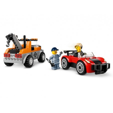 Конструктор LEGO City Эвакуатор и ремонт спортивных авто, 101 деталей 60435 Конструктор LEGO City Эвакуатор и ремонт спортивных авто, 101 деталей 60435