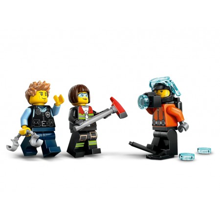 Конструктор LEGO City Ремикс вертолетов, пожарных машин и подлодок, 874 детали 60462