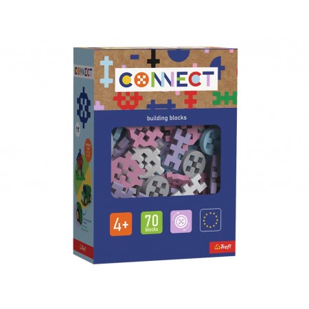 Конструктор Trefl Connect Girls, 70 елементів 61982 Конструктор Trefl Connect Girls, 70 елементів 61982
