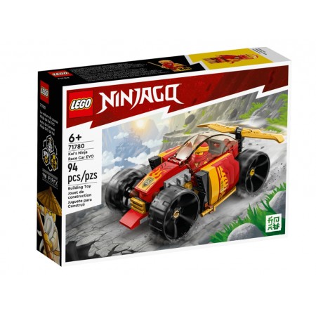 Конструктор LEGO NINJAGO Гоночний автомобіль ніндзя Кая EVO, 94 деталі 71780