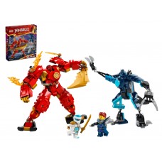 Конструктор LEGO Ninjago Робот вогняної стихії Кая, 322 деталі 71808 Конструктор LEGO Ninjago Робот вогняної стихії Кая, 322 деталі 71808