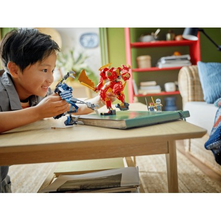 Конструктор LEGO Ninjago Робот вогняної стихії Кая, 322 деталі 71808