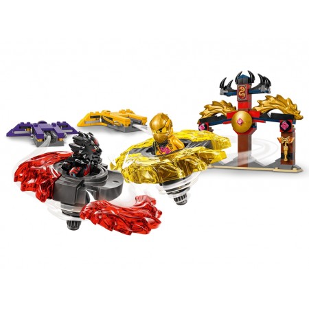 Конструктор LEGO Ninjago Бойовий набір дракона Спін-джитсу, 186 деталей 71826 Конструктор LEGO Ninjago Бойовий набір дракона Спін-джитсу, 186 деталей 71826