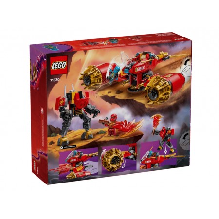 ​Конструктор LEGO Ninjago Штормовий робот-вершник Кая, 333 деталей 71830