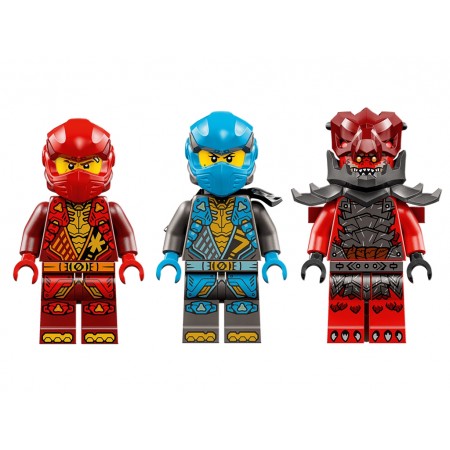 ​Конструктор LEGO Ninjago Штормовий робот-вершник Кая, 333 деталей 71830