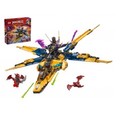 Конструктор LEGO Ninjago Суперштормовий реактивний літак Раса та Арін, 510 деталей 71833 Конструктор LEGO Ninjago Суперштормовий реактивний літак Раса та Арін, 510 деталей 71833