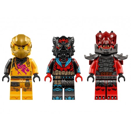 Конструктор LEGO Ninjago Суперштормовий реактивний літак Раса та Арін, 510 деталей 71833 Конструктор LEGO Ninjago Суперштормовий реактивний літак Раса та Арін, 510 деталей 71833