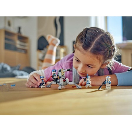 Конструктор LEGO Star Wars Бойовий загін бійців-клонів 501-го легіону, 119 деталей 75345 Конструктор LEGO Star Wars Бойовий загін бійців-клонів 501-го легіону, 119 деталей 75345