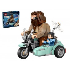 Конструктор LEGO Harry Potter Поездка Хагрида и Гарри на мотоцикле, 617 деталей 76443
