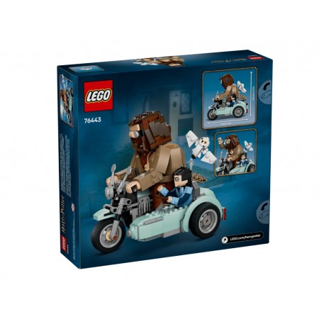 Конструктор LEGO Harry Potter Поездка Хагрида и Гарри на мотоцикле, 617 деталей 76443 Конструктор LEGO Harry Potter Поездка Хагрида и Гарри на мотоцикле, 617 деталей 76443